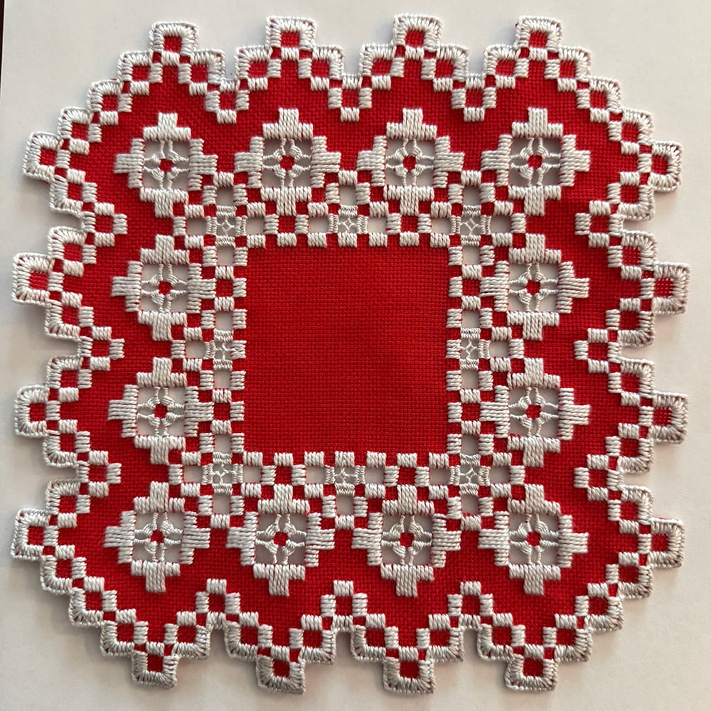 Hardangersom Embroidery. Vesterheim
