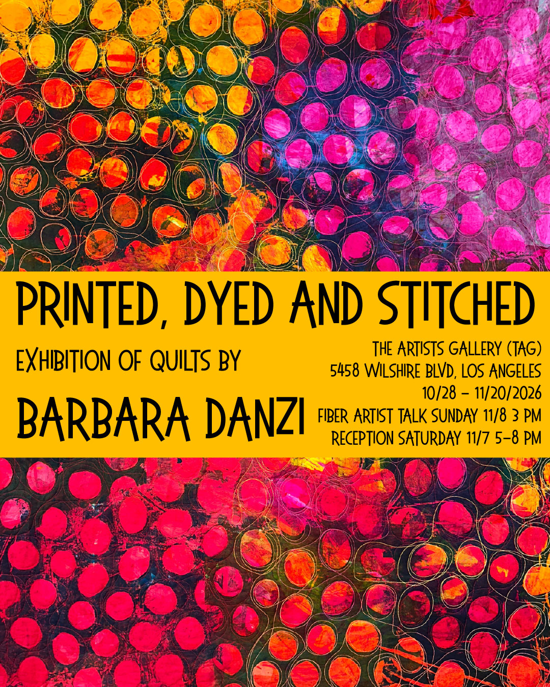 Fizz quilt by Barbara Danzi. Barbara Danzi