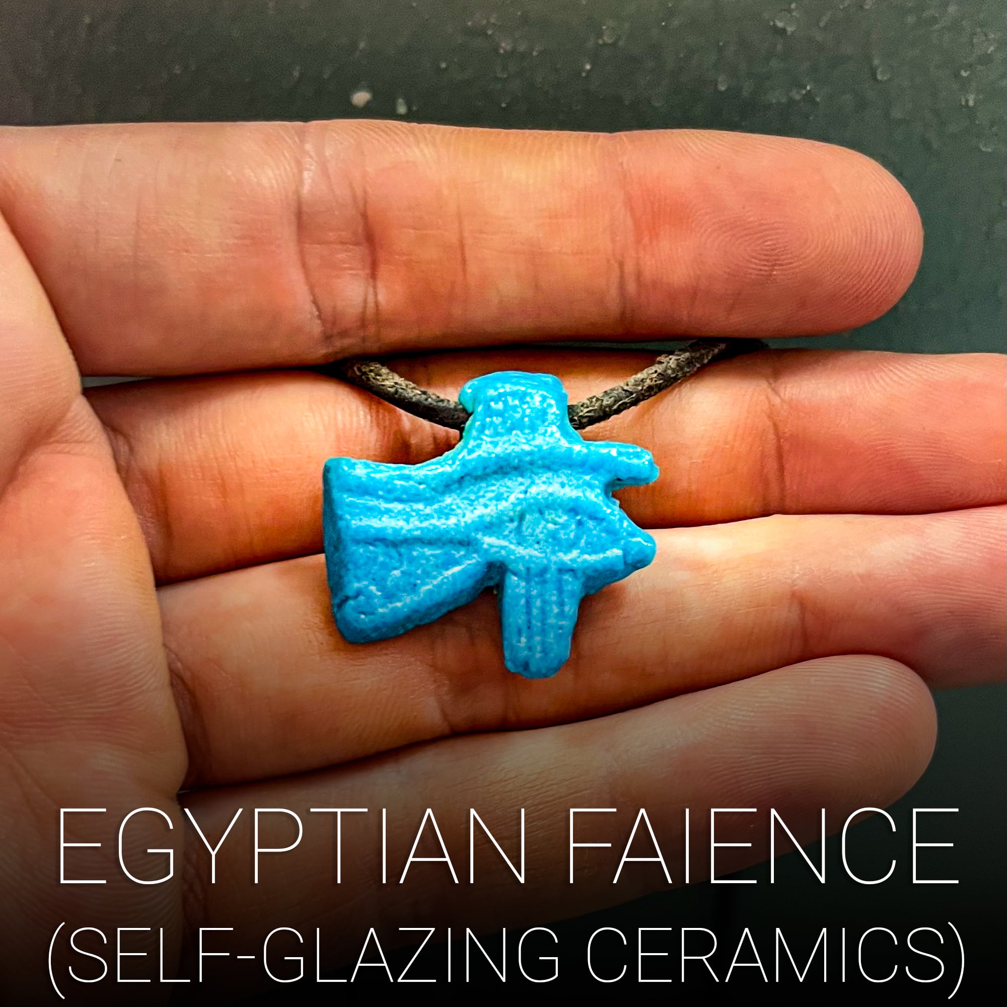 Egyptian Faience. Images by Belger Arts